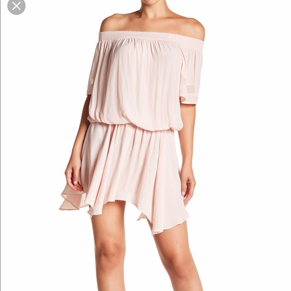 Ramy Brook Jessica Crochet Trim Off-the-Shoulder